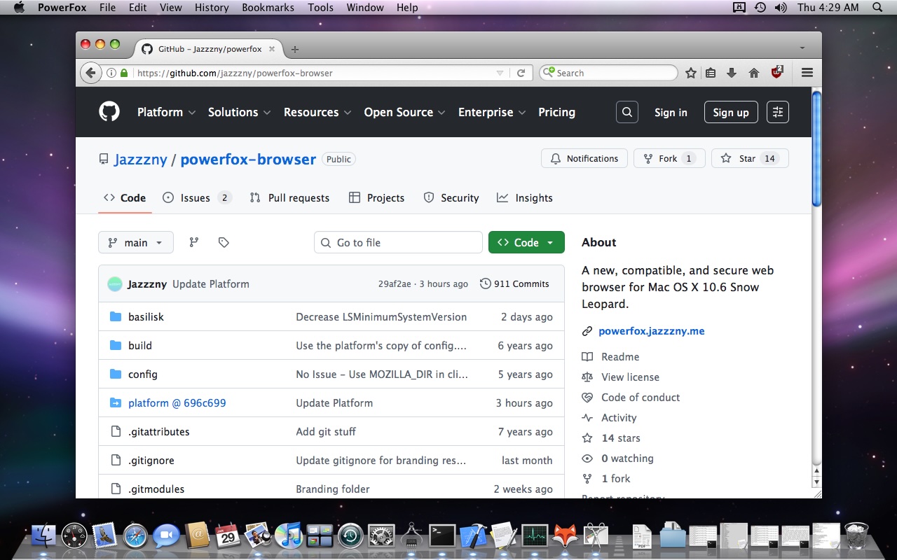 PowerFox for PowerPC Screenshot